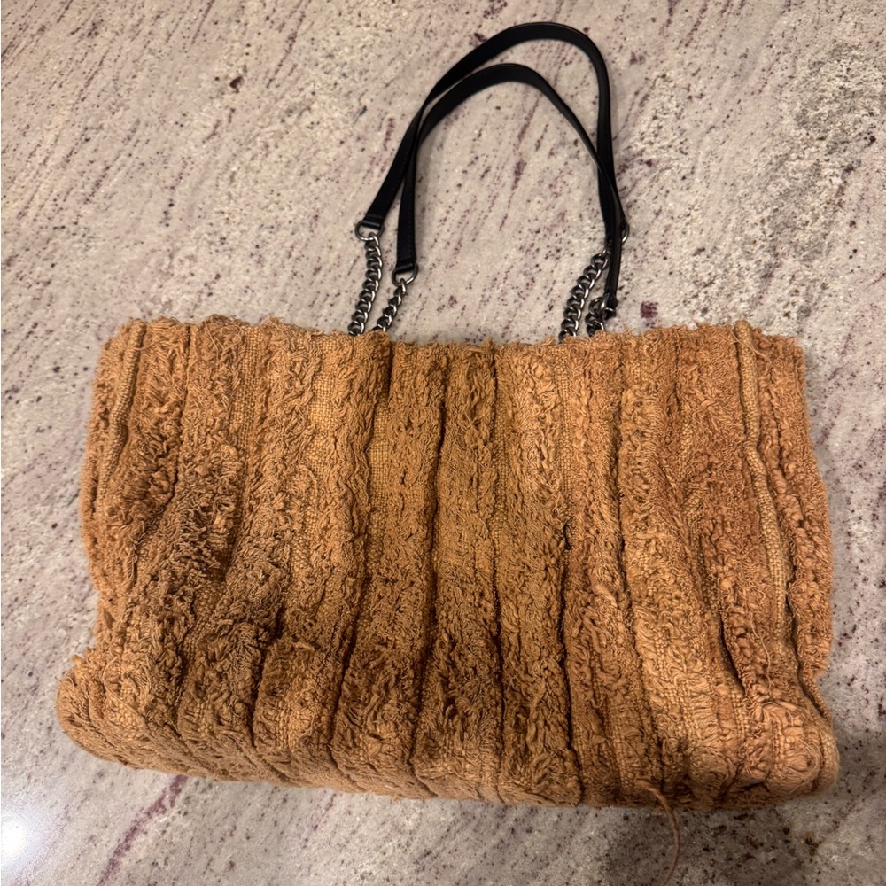 Zara shoulder bag - carpet material